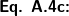  %\renewcommand{\arraystretch}{1.5} \textsf{\small{\textbf{Eq. A.4c:}}} 