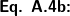  \textsf{\small{\textbf{Eq. A.4b:}}} 